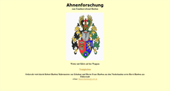 Desktop Screenshot of familie-hueben.de